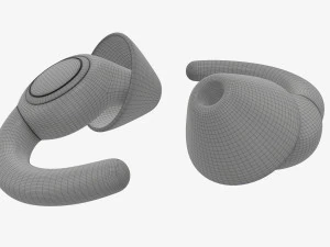 Sleeping noise reduction earplugs 3D Model