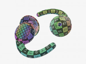 Sleeping noise reduction earplugs Modelo 3D