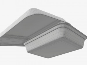 Take-out lunch cardboard box 01 3D Model