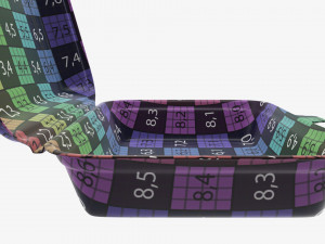 Take-out lunch polystyrene box 03 Model 3D