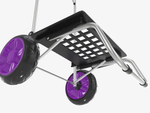 ユーティリティ折りたたみカート 3Dモデル