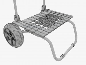 Utility foldable cart Modelo 3D