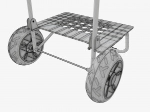 Utility foldable cart Modelo 3D