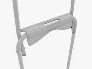 ユーティリティ折りたたみカート 3Dモデル