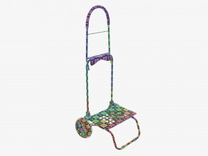 Utility foldable cart Modelo 3D