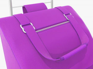 Utility foldable cart with bag 3D Model