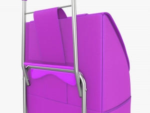 Utility foldable cart with bag Modèle 3D