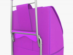 Utility foldable cart with bag 3D Model