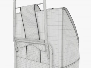 Utility foldable cart with bag 3D Model