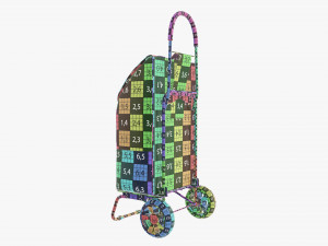 Utility foldable cart with bag Modèle 3D