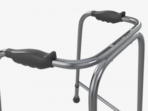 Walking frame with wheels 3Dモデル