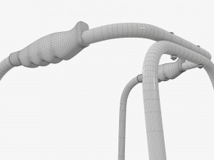 Walking frame with wheels 3Dモデル