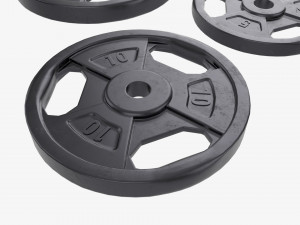 Weight plate set 05 3D Model