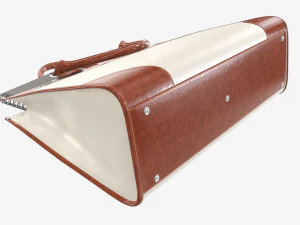 Borsa da viaggio valigetta da donna a terra Modello 3D