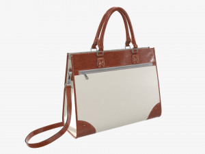 Woman briefcase travel shoulder bag handbag Modelo 3D