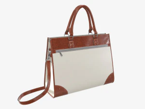 Woman briefcase travel shoulder bag handbag 3D Model