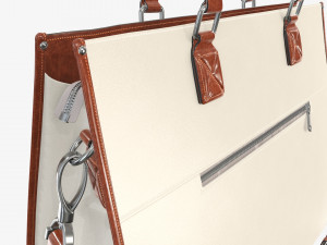 Woman briefcase travel shoulder bag handbag Modelo 3D