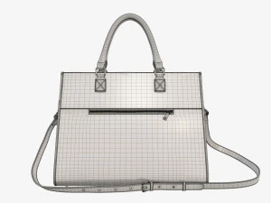 Woman briefcase travel shoulder bag handbag 3D Model