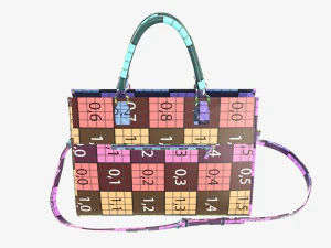 Woman briefcase travel shoulder bag handbag 3D Model