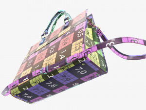 Woman briefcase travel shoulder bag handbag Modelo 3D