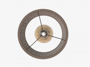 Desk lamp with shade 3D Model