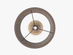 Desk lamp with shade 3D Model
