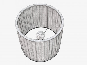 Desk lamp with shade 3D Model