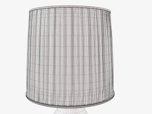 Desk lamp with shade 3D Model