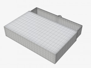 Drawer paper gift box 01 Modelo 3D