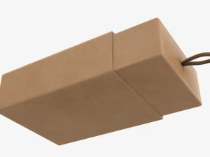 Drawer paper gift box 02 3D Model
