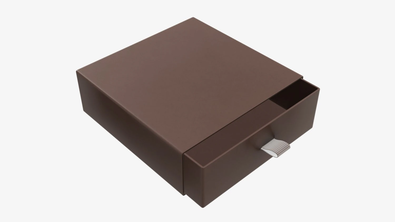 Drawer paper gift box 03 3D Model .c4d .max .obj .3ds .fbx .stl .blend 