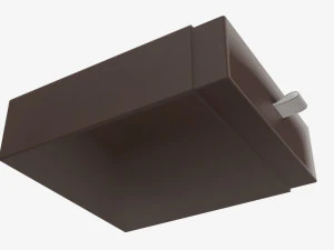Drawer paper gift box 03 3D Model