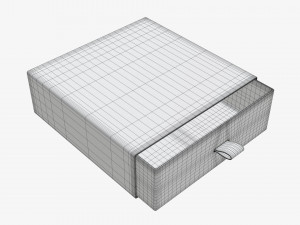 Drawer paper gift box 03 Modelo 3D