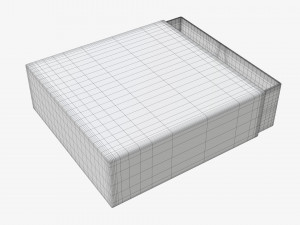 Drawer paper gift box 03 Modelo 3D