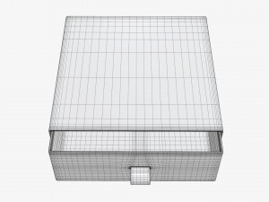 Drawer paper gift box 03 Modelo 3D
