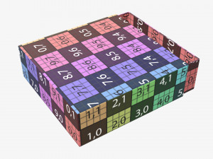 Drawer paper gift box 03 Modelo 3D