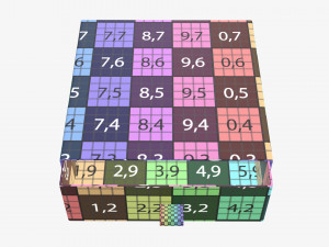 Drawer paper gift box 03 Modelo 3D