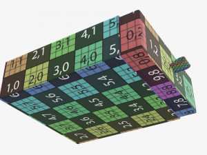 Drawer paper gift box 03 Modelo 3D