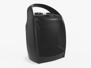 Electric portable heater Modelo 3D