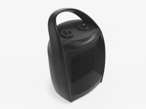 Electric portable heater Modelo 3D