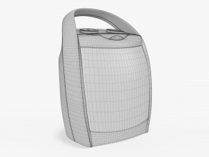 Electric portable heater Modelo 3D