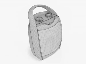 Electric portable heater 3D Model