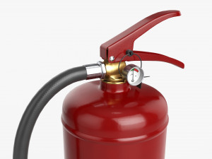 Fire extinguisher lass A and B 01 clean Model 3D