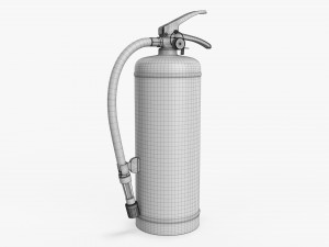 Fire extinguisher lass A and B 01 clean Model 3D
