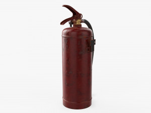 Fire extinguisher lass A and B 01 dirty Model 3D