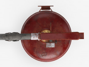 Fire extinguisher lass A and B 01 dirty Model 3D