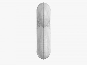 Foil balloon number 2 two Modelo 3D