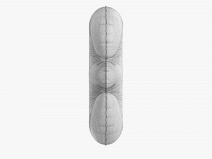 Foil balloon number 3 three Modelo 3D