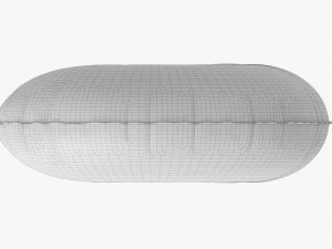 Foil balloon number 3 three 3D Model