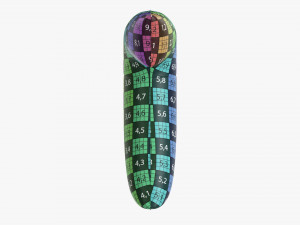 Foil balloon number 7 seven Modelo 3D